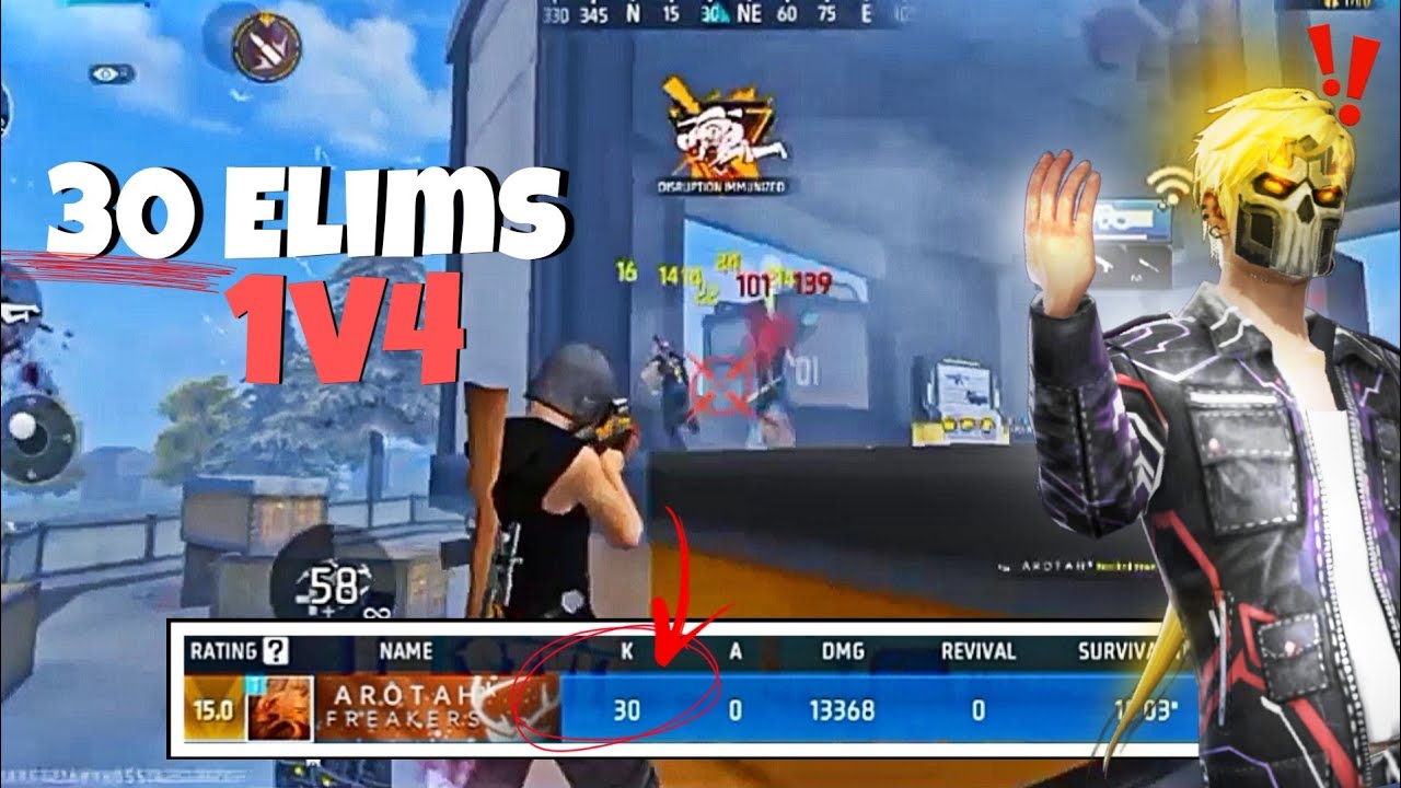 30 Eliminations, but not satisfied...