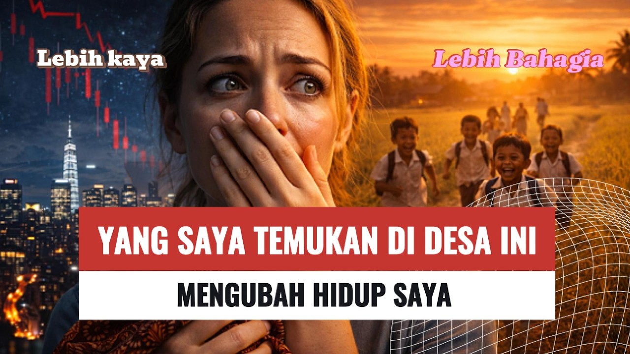 Wartawan Amerika Datang Meliput Kemiskinan Desa Indonesia… Tapi yang Ia Temukan Mengubah Hidupnya