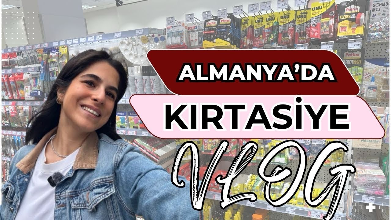 Almanya’da Kırtasiye Ürünleri ve Fiyatları 2025 / Okullar Açılıyor ✏️📒