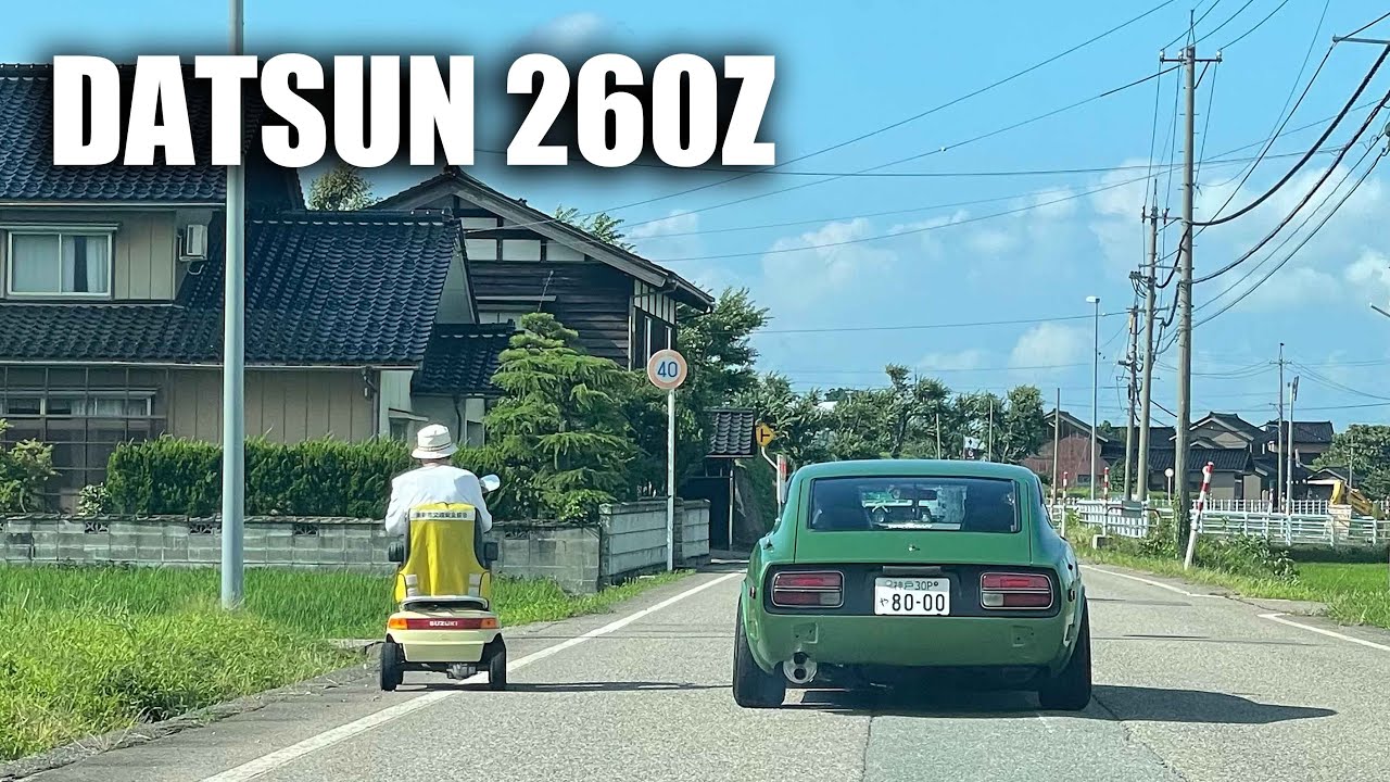 【旧車 S30Z】耳バグってるL28の直管マフラーサウンド