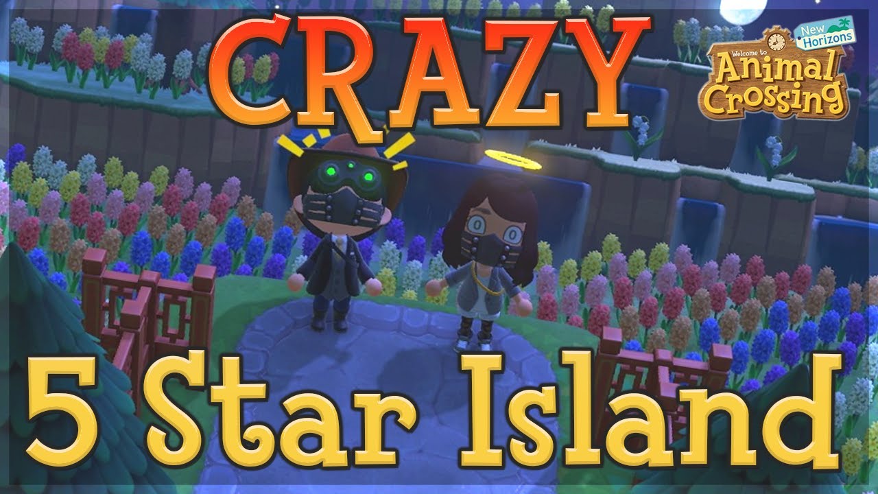 AMAZING 5 Star Animal Crossing New Horizons Island Tour!!