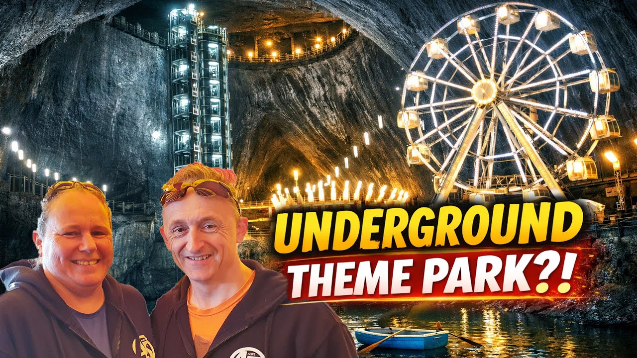 This Underground Theme Park Is REAL! | Salina Turda Salt Mine 🇷🇴