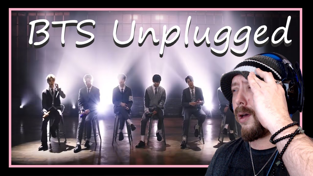 BTS on MTV Unplugged (fix you, blue and gray, telepathy) reaction | metal musician reacts