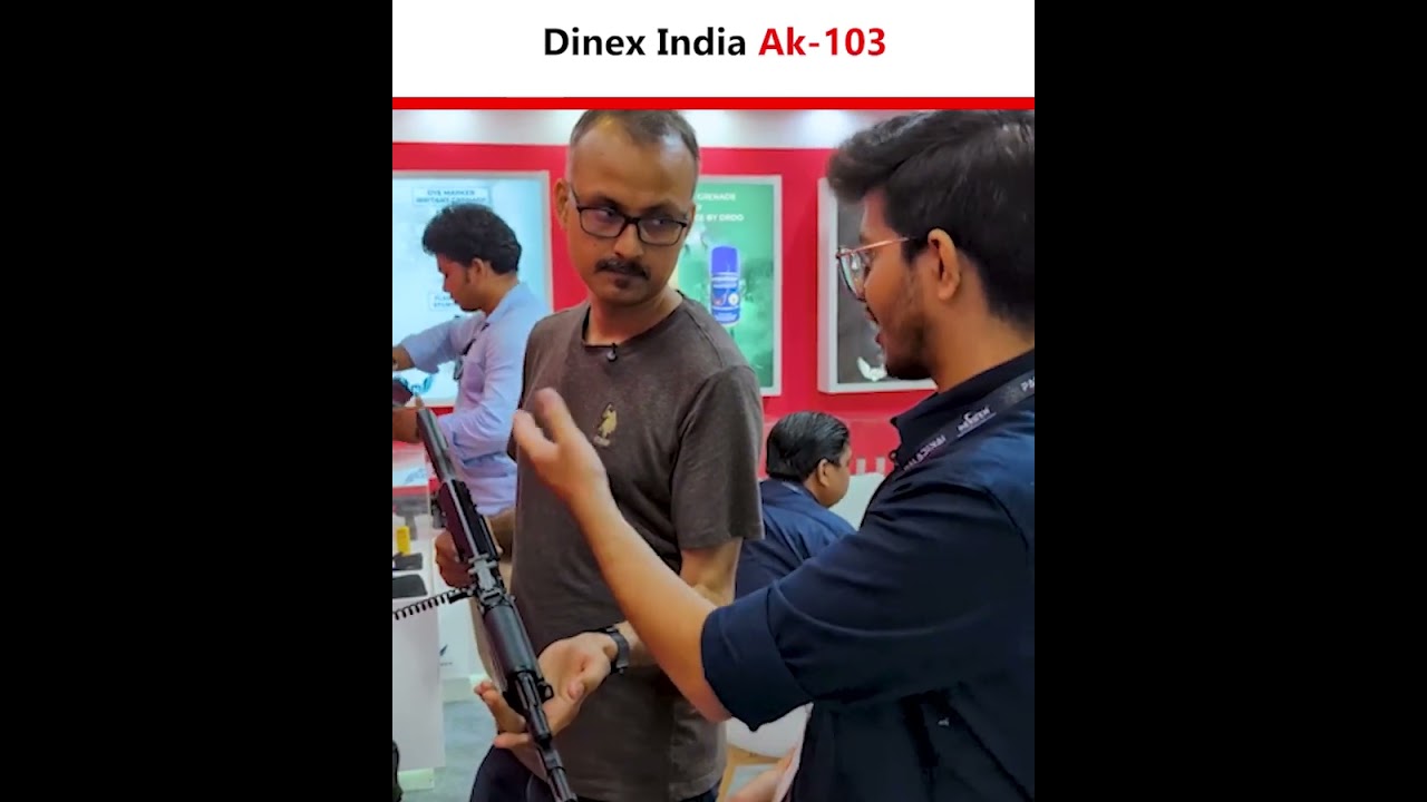 Russian Ak-103 Assault Rifle by Dinex India