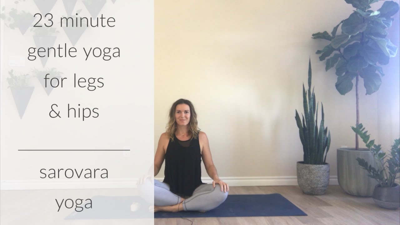 20 Minute Yoga - Slow Restorative Movement for the Legs & Hips