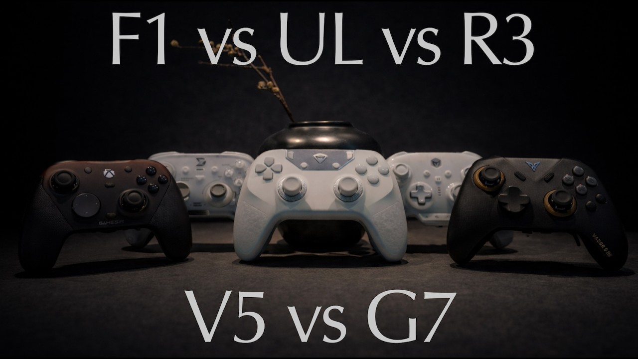Best Controller 2026? Vader 5 Pro vs Machenike F1 vs  G7 Pro vs Rainbow 3 vs Ultimate Legend