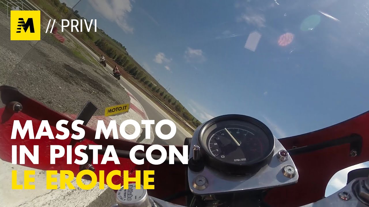 Mass Moto: in pista con le eroiche