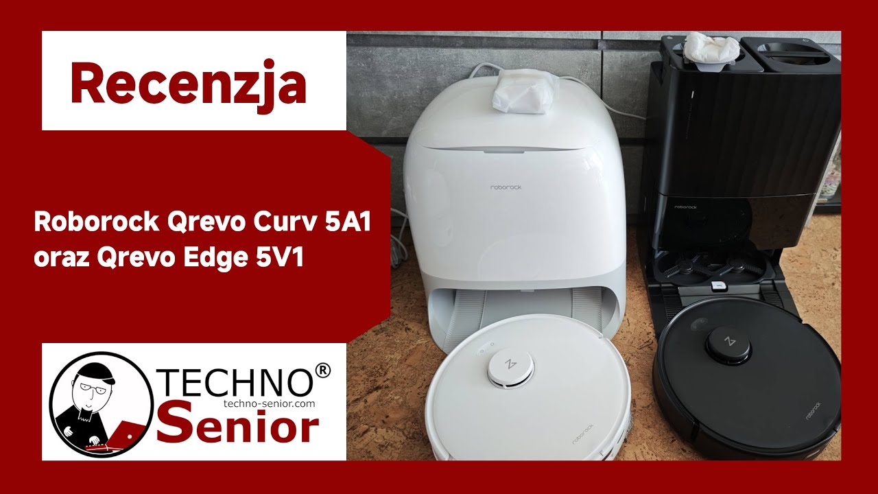 Tańsze, ale nadal z klasą – Roborock Qrevo Curv 5A1 i Edge 5V1 w akcji!