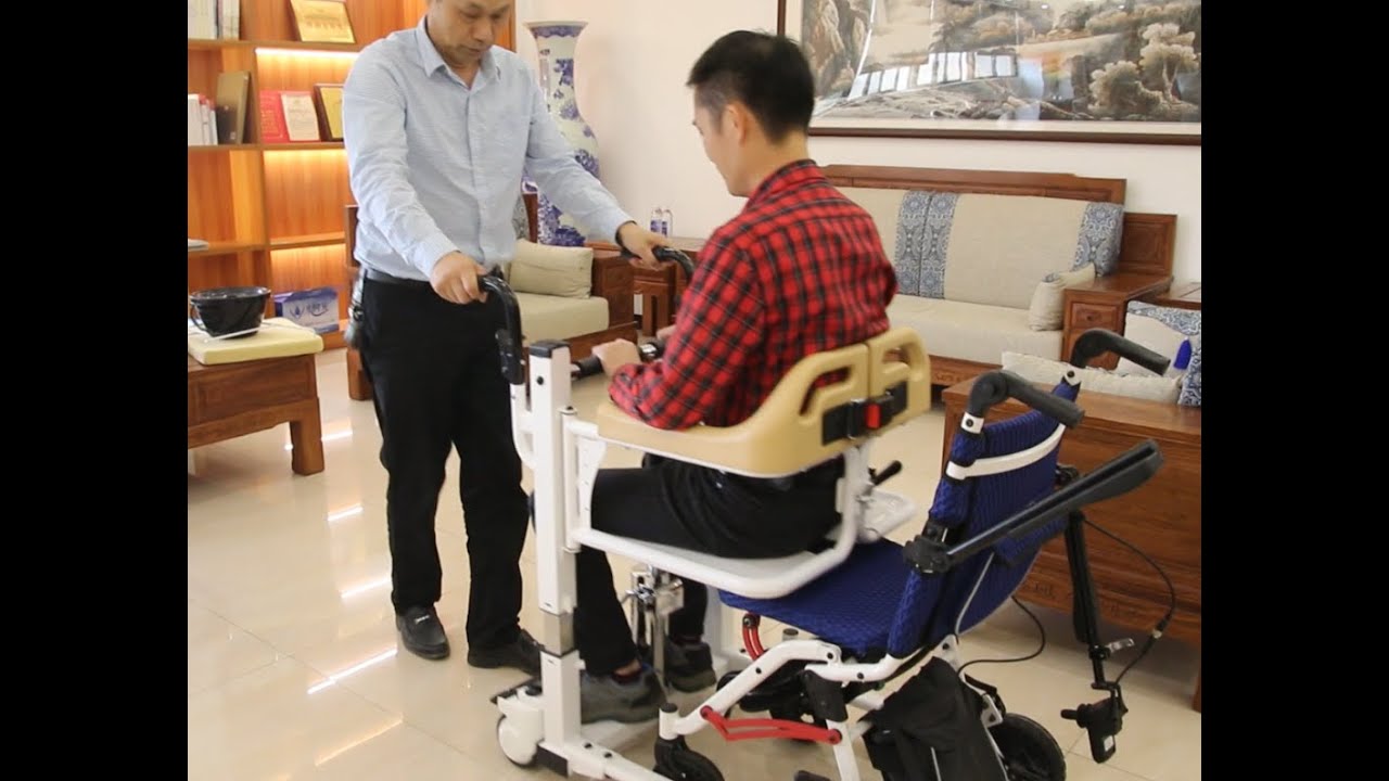 (2021 New Product )How to transfer elderly from wheelchair to bed or sofa safetly and gentlely?