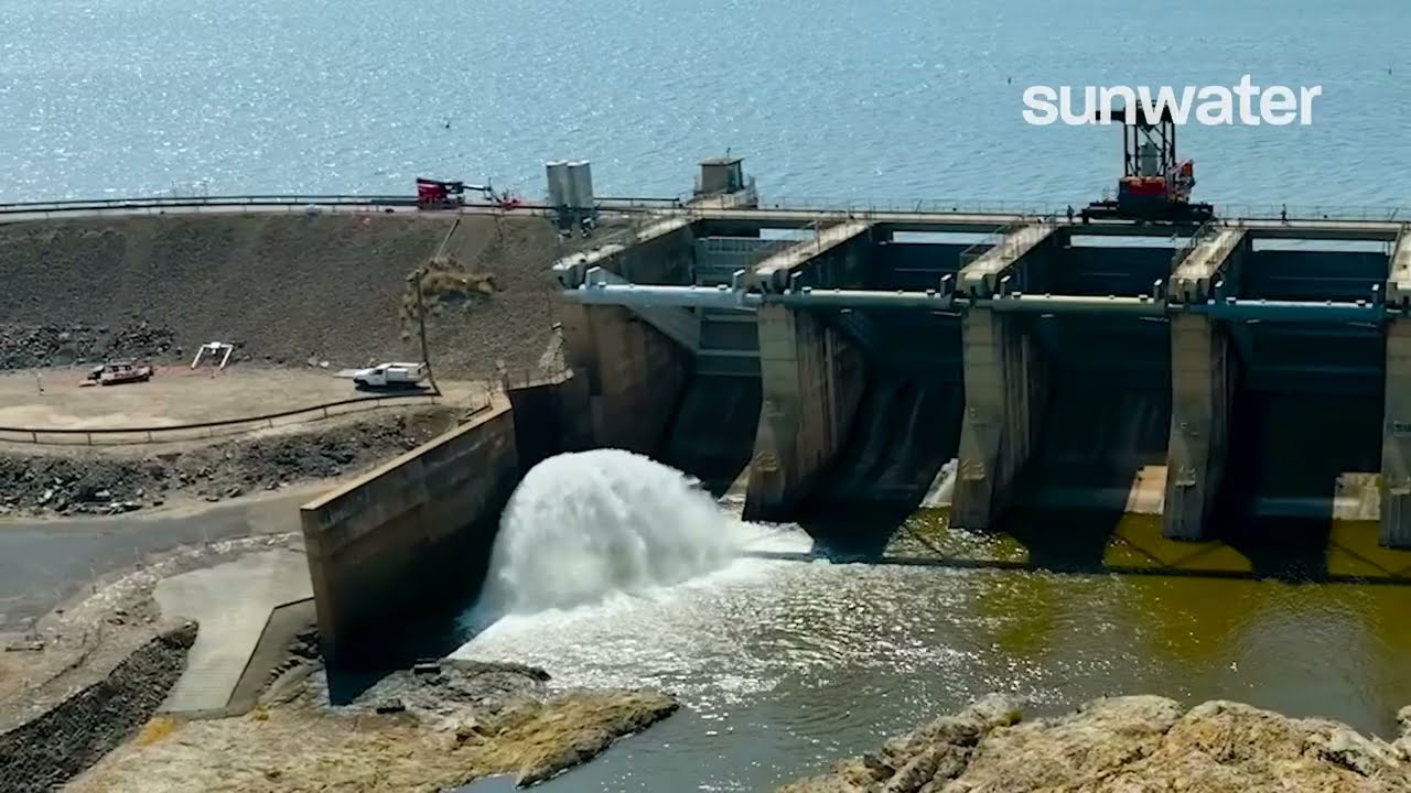 Coolmunda Dam variable counterweights