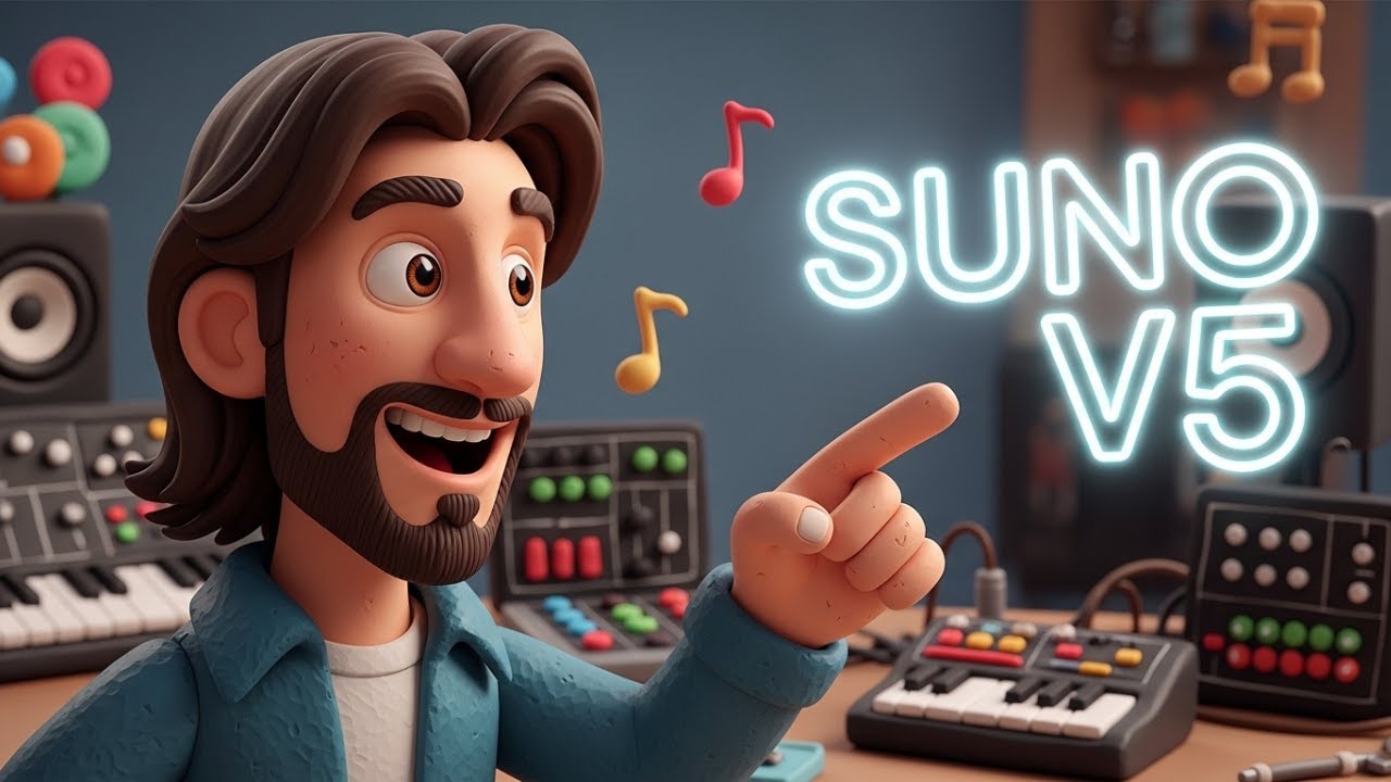 ساخت موزیک با هوش مصنوعی «Suno v5» | آموزش کامل
