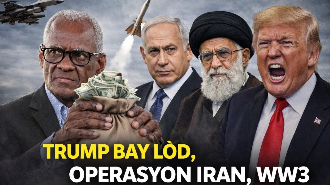 Yo Kenbe Edgar Leblanc Fils CPT ak bout sak lajan, Trump fè Iran tremblé