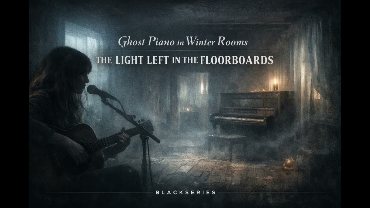Ghost Piano in Winter Rooms – THE LIGHT LEFT IN THE FLOORBOARDS
