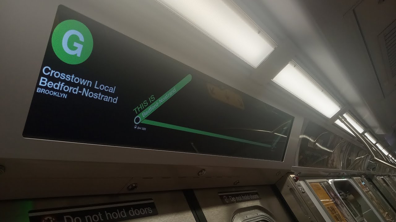 R211A (G) Train Ride From 4 Av-9 Sts to Bedford-Nostrand Avs