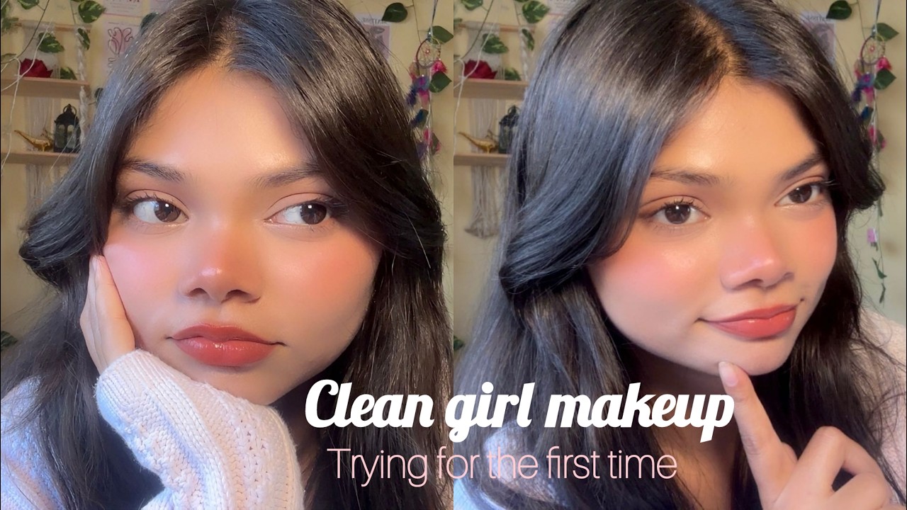 Clean Girl Makeup Look ✨ | Simple & Minimal Glow Up