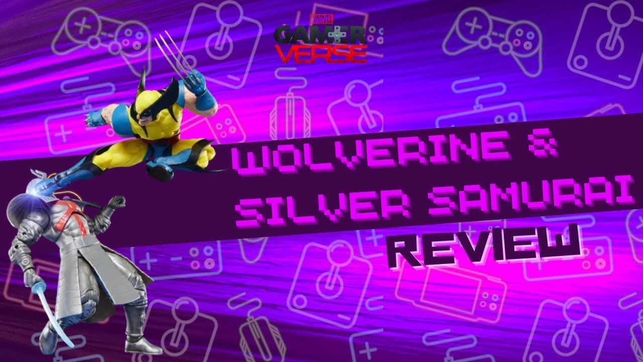 Marvel Legends GamerVerse Wolverine vs Silver Samurai 2-Pack Review & Unboxing! | Marvel vs Capcom 2