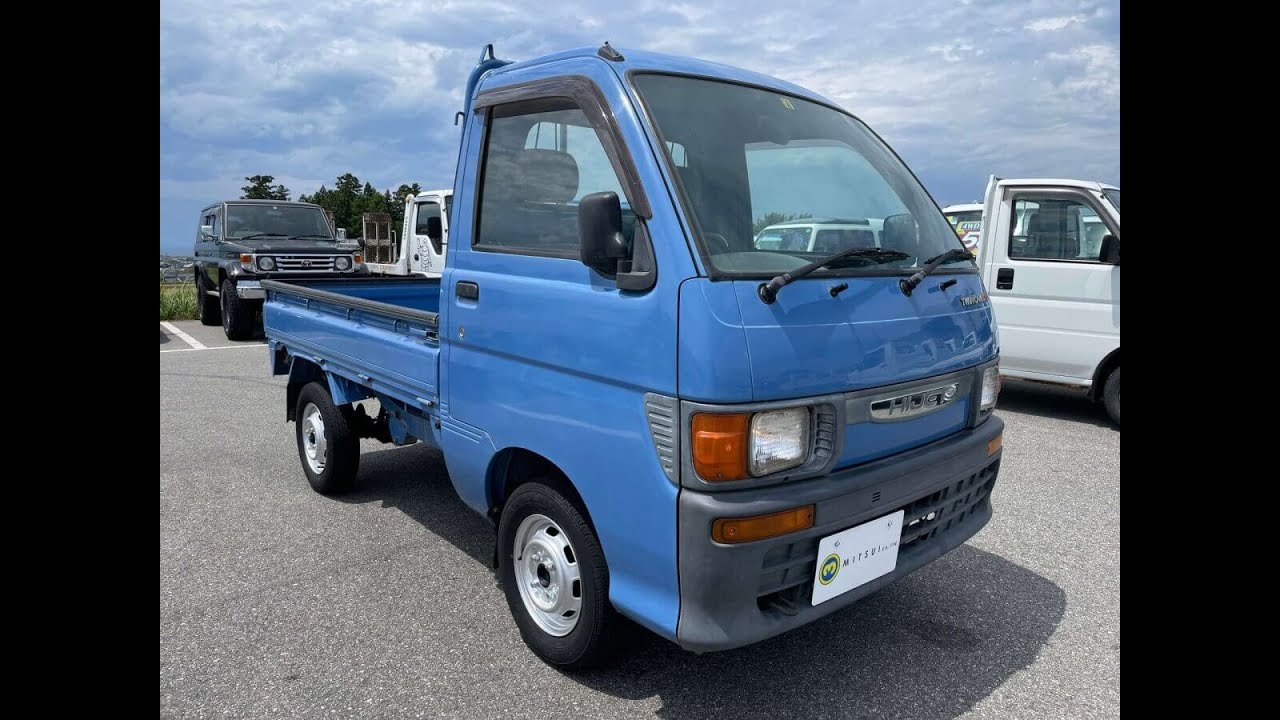 Sold out 1996 Daihatsu hijet truck S100P-074062 #keitruck #minitruck #daihatsu #hijet #blue #usa #uk
