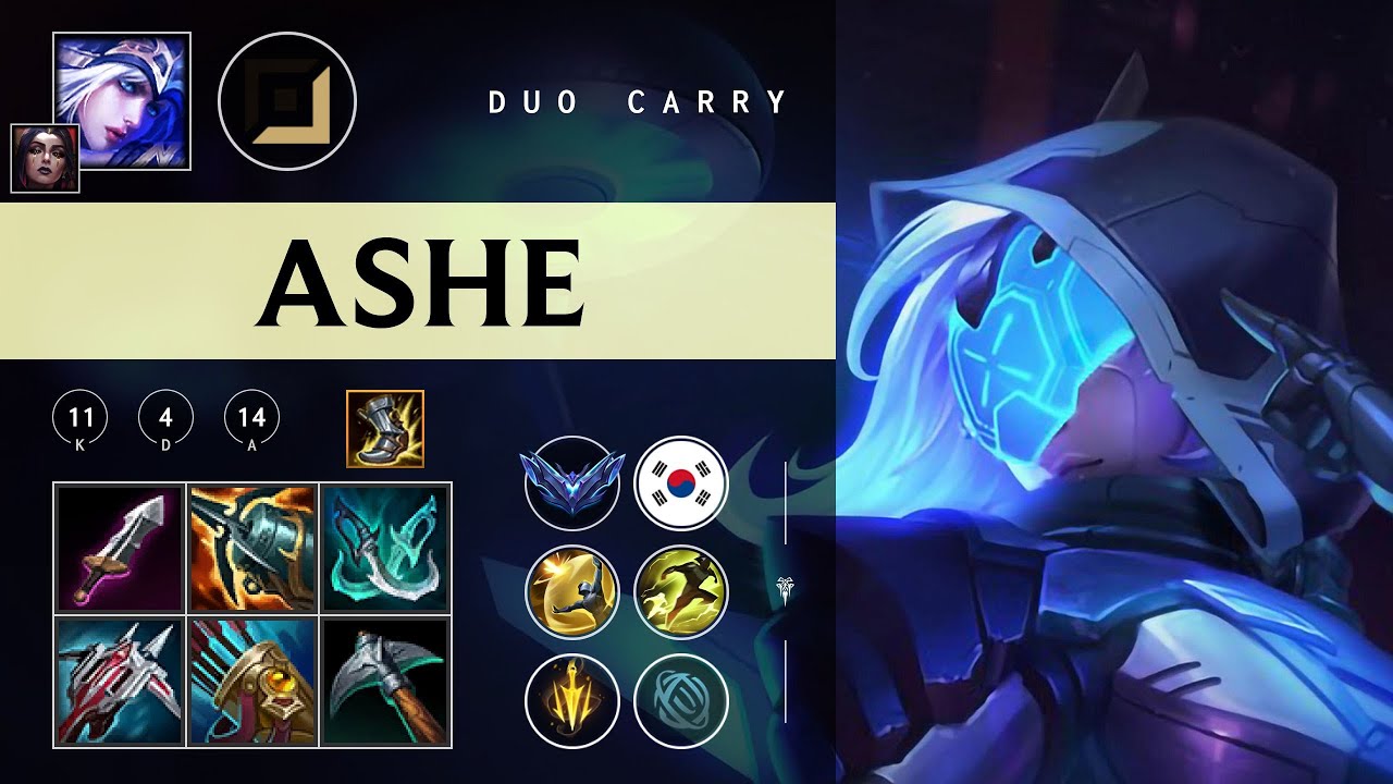 Ashe ADC vs Draven - KR Diamond Patch 26.01