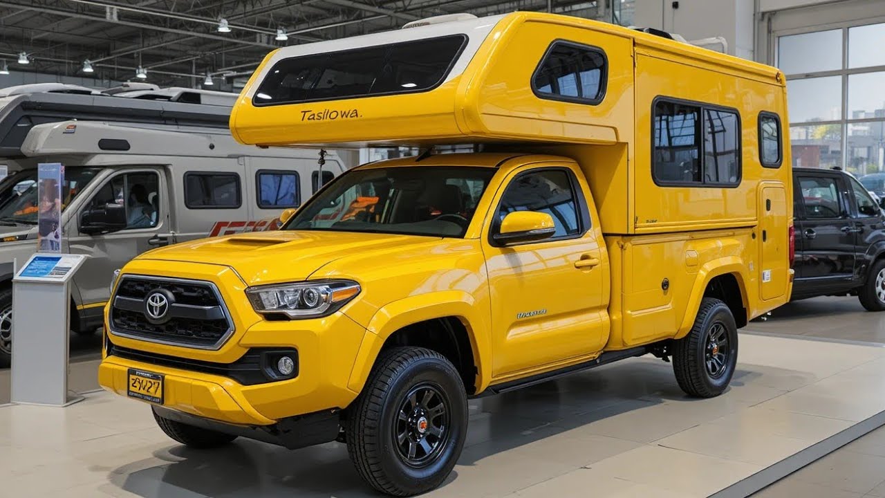2026 Toyota Tacoma Camper Motorhome Review | Compact Adventure Truck Camper