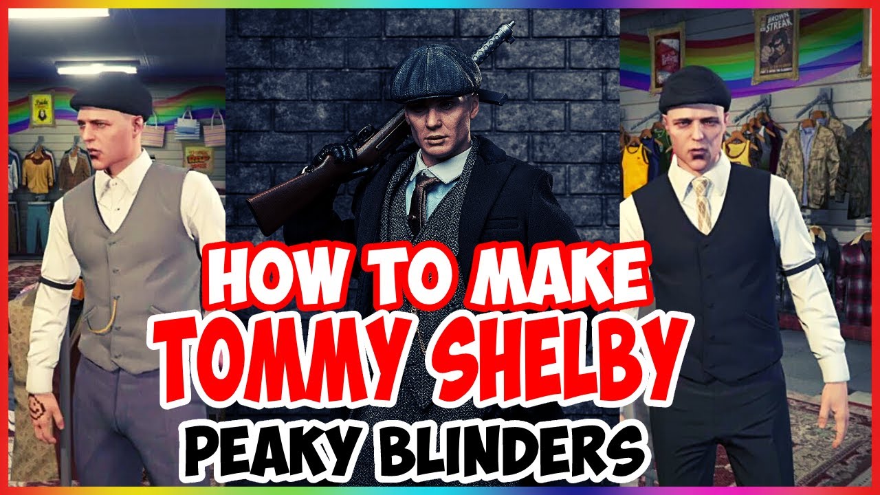 GTA5  How to Make TOMMY SHELBY From PEAKY BLINDERS