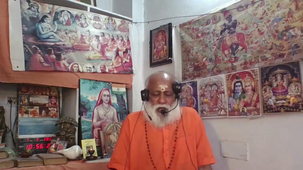 555 HINDI SATSANG ON SRIMATH BHAGAVATH GEETHA SRI ADI SHANKARA BHASHYAM CH2 STHITHA PRAGNA LAKSHANAS