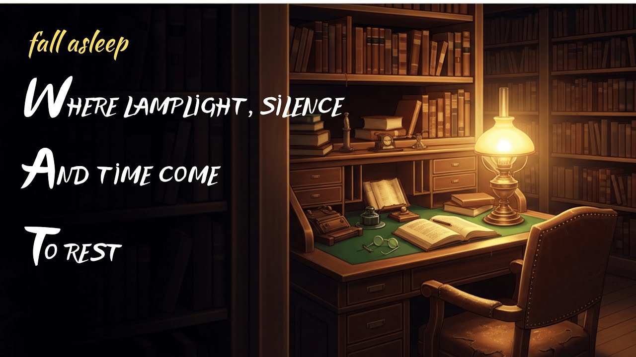 The Librarian’s Quiet Night A Peaceful Victorian Story