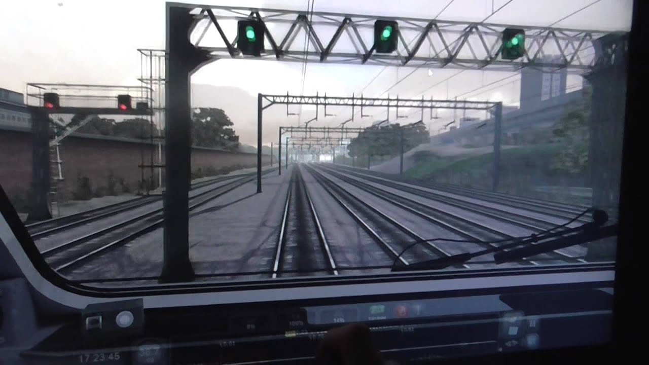 Train sim HST out of paddington raildriver cab simulator
