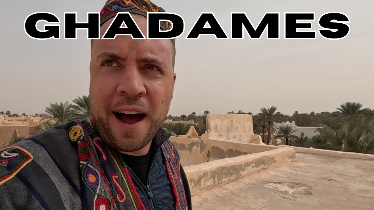 Tourists don't come to this ancient town in the Libyan Sahara