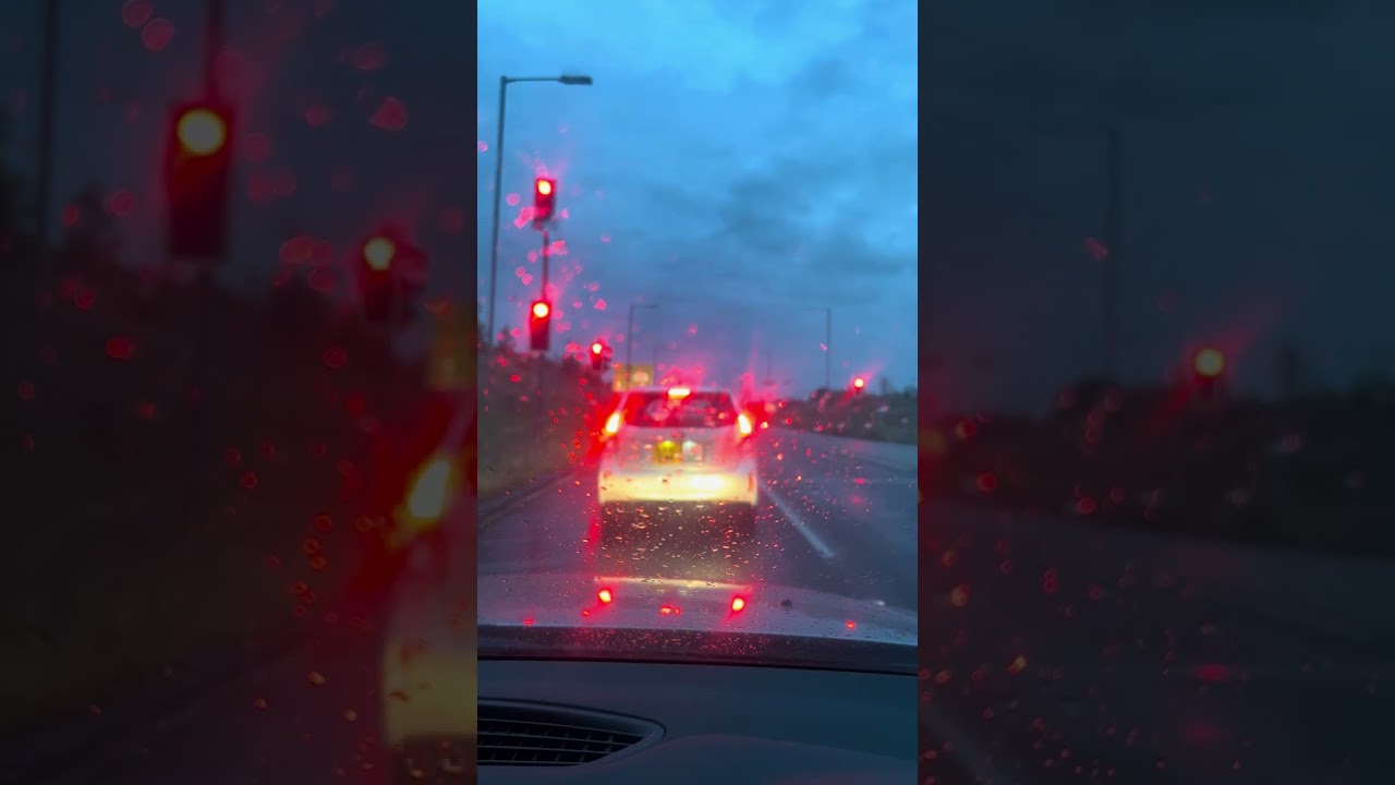 (4K) Manchester Airport to Chesterfield, Early Morning Drive