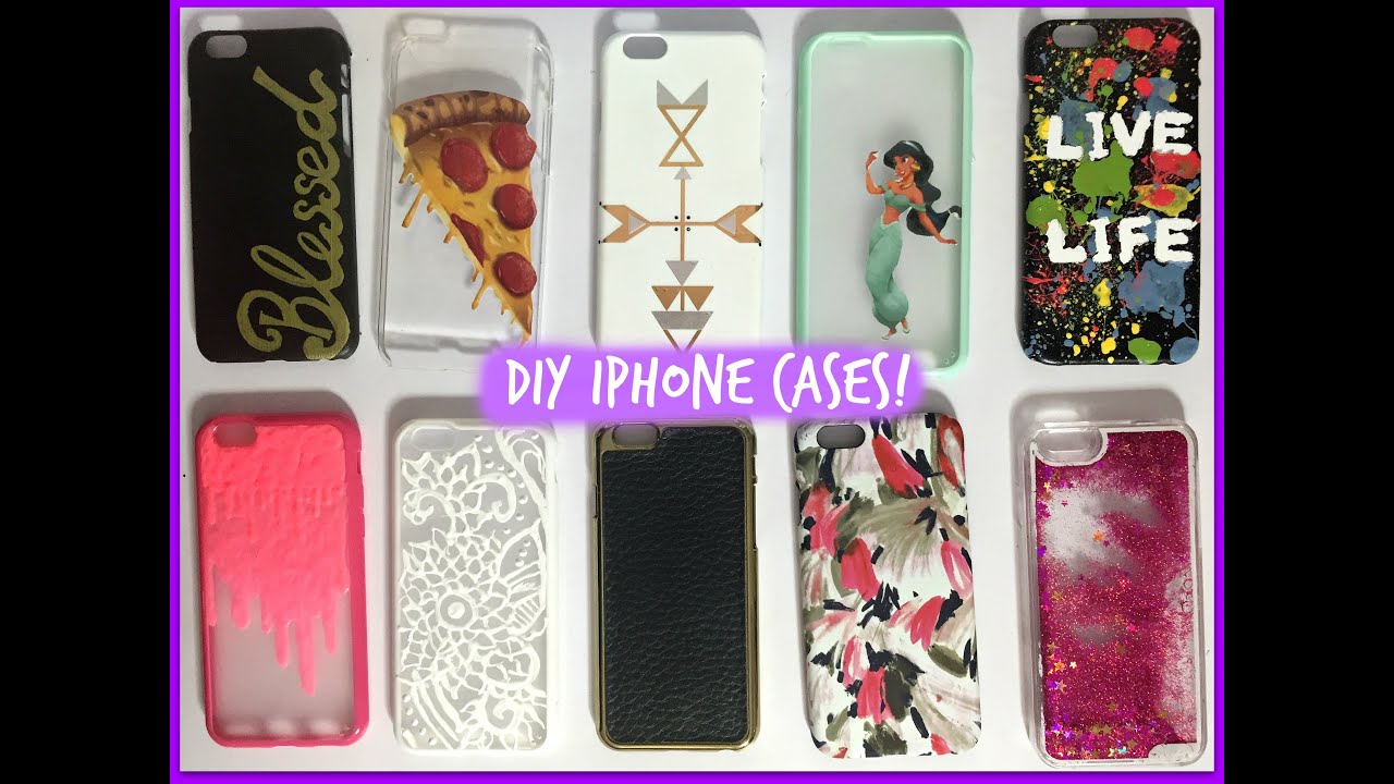 DIY iPhone Cases + iPhone 6 Case Collection! ♡ Updated