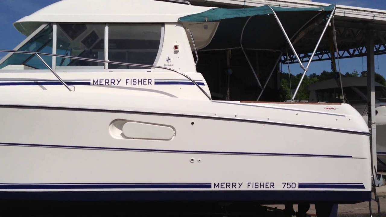 Jeanneau Merry Fisher 750 - Yanmar 170 HP - Plovila Mlakar