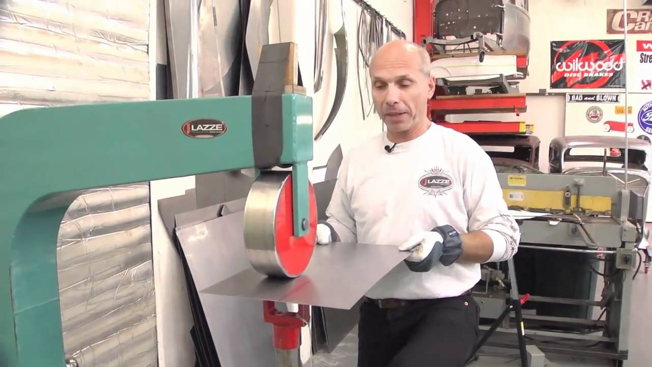 Lazze Metal Shaping: Making a Large Reverse Curve Part 1