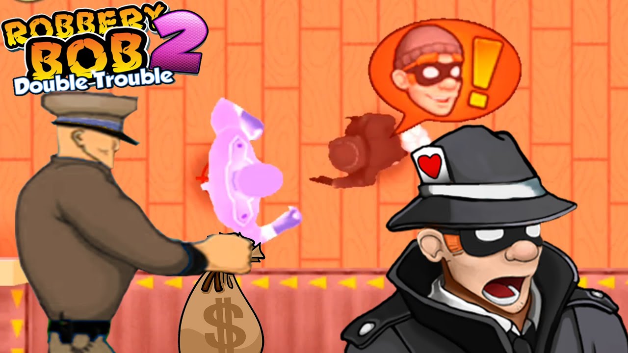 Robbery Bob 2 - All Character - Guard vs Black Dealers #18