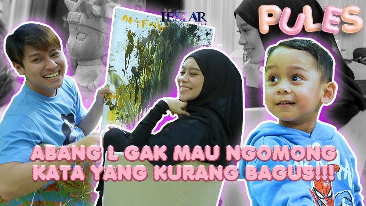 PULES : KREATIFNYA ABANG L DARI KECIL SUDAH PINTAR MELUKIS & MEWARNAI PATUNG!!!