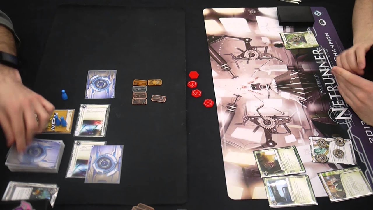 Netrunner with Scott - Compleat Strategist Tournament - 20140118 - Round 3