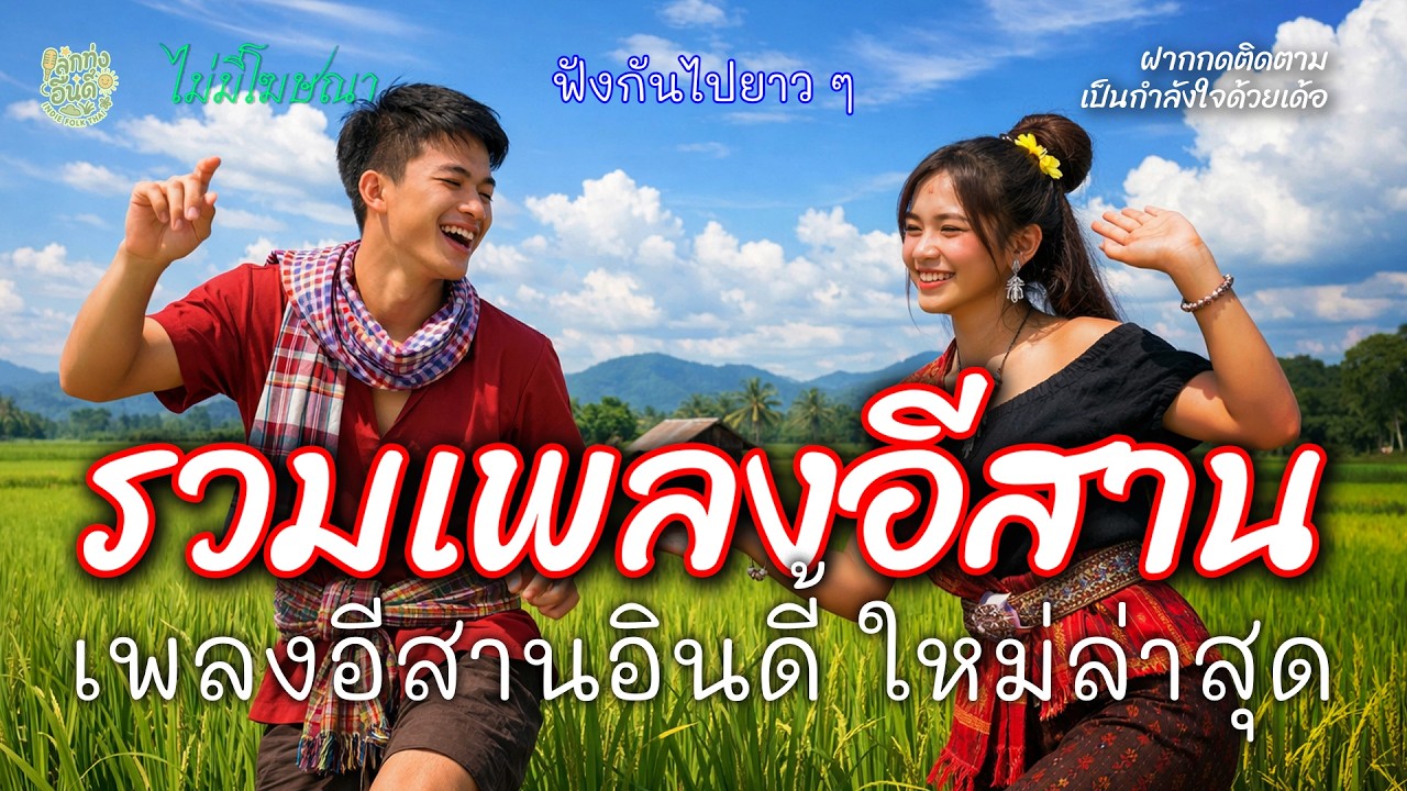 รวมเพลงอีสานเพราะๆ ม่วน ๆ มันส์ ๆ ไม่มีโฆษณา ThaiMusic Vol.35 #เพลงใหม่ #เพลงเพราะ