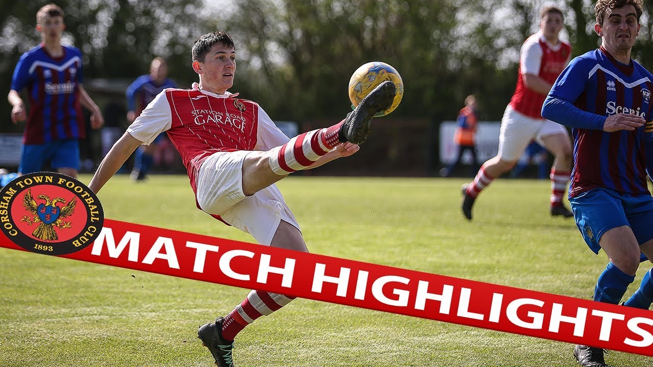 Ashton & Backwell United 1 V 1 Corsham Town FC - Official Match Highlights
