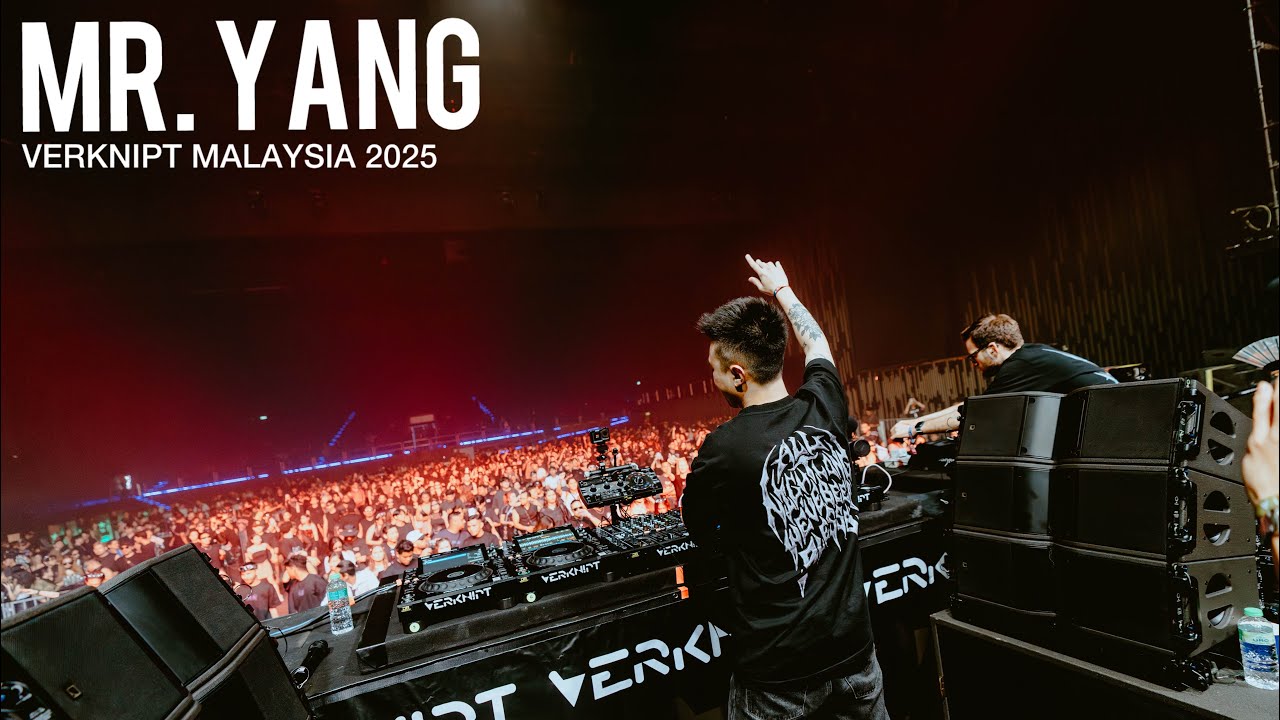 Mr. Yang @ Verknipt Malaysia 2025 | Mega Star Arena, Kuala Lumpur