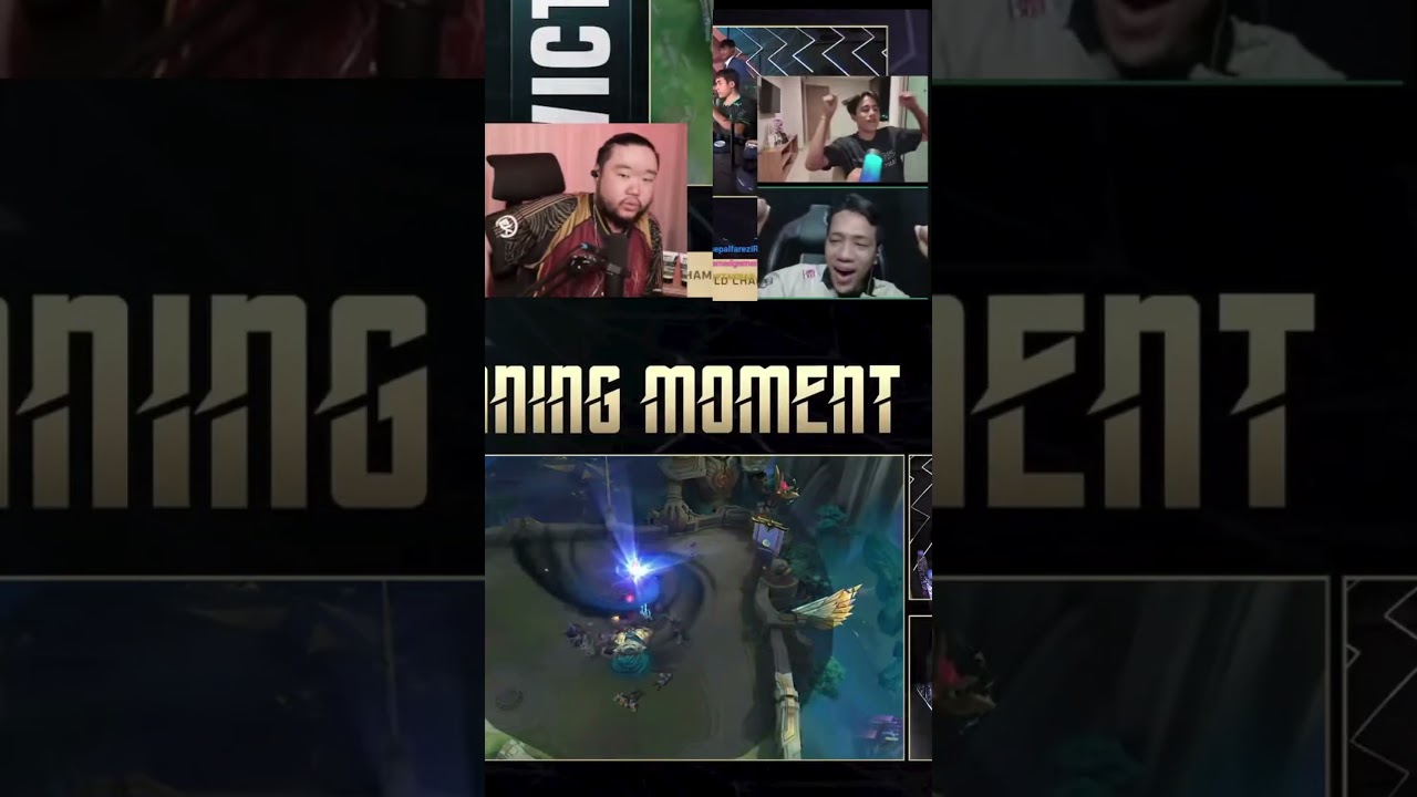 reaksi koh delwin melihat Alfter Ago menhancurkan Aurora Gaming 