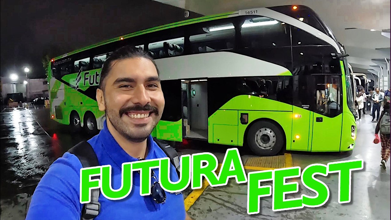 Conocimos los NUEVOS AUTOBUSES DOBLE PISO de FUTURA! | VLOG