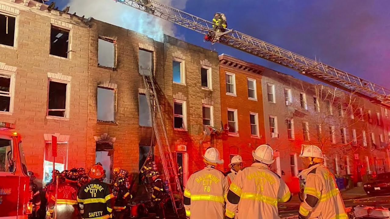 Baltimore City Fire - January 24, 2022