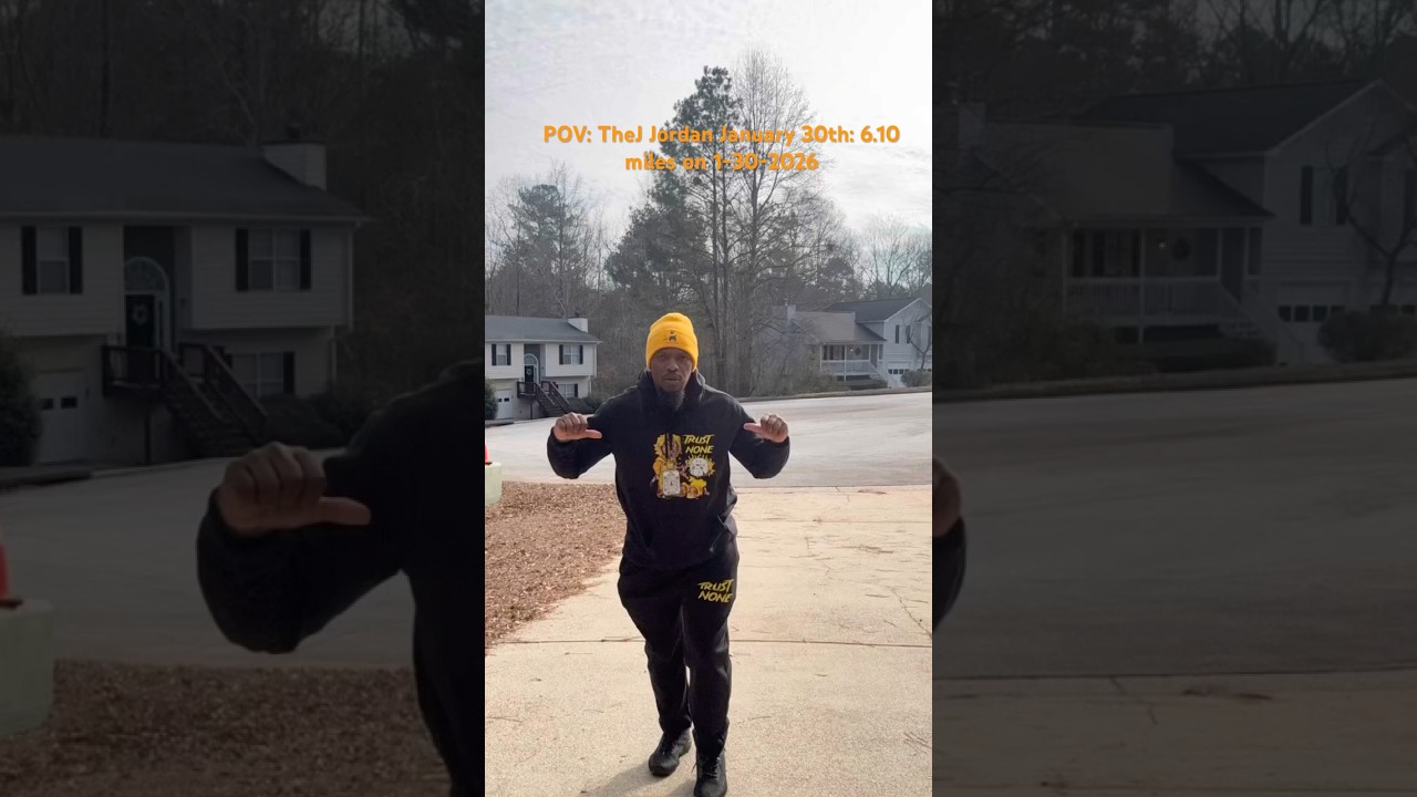 POV: TheJ Jordan, 30 января: 6,10 миль 30.01.2026 #shorts #pov #viralshorts #youtubeshorts #fyp