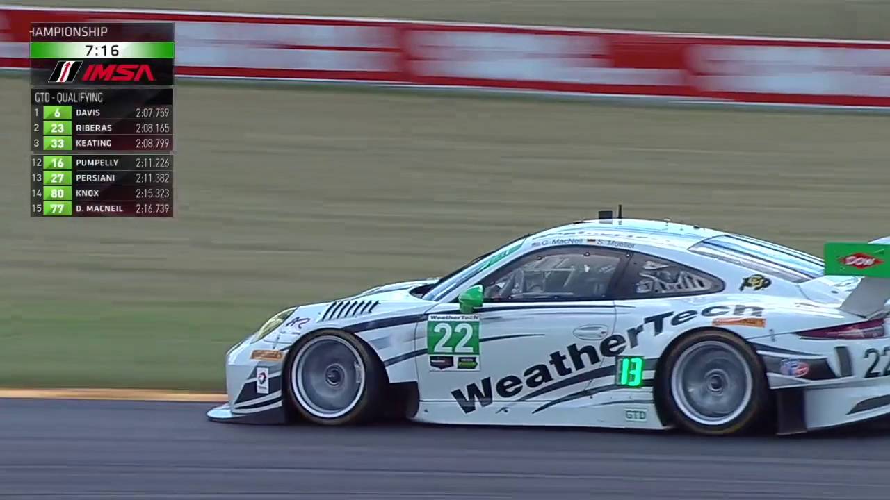 2016 Continental Tire Road Race Showcase Qualifying