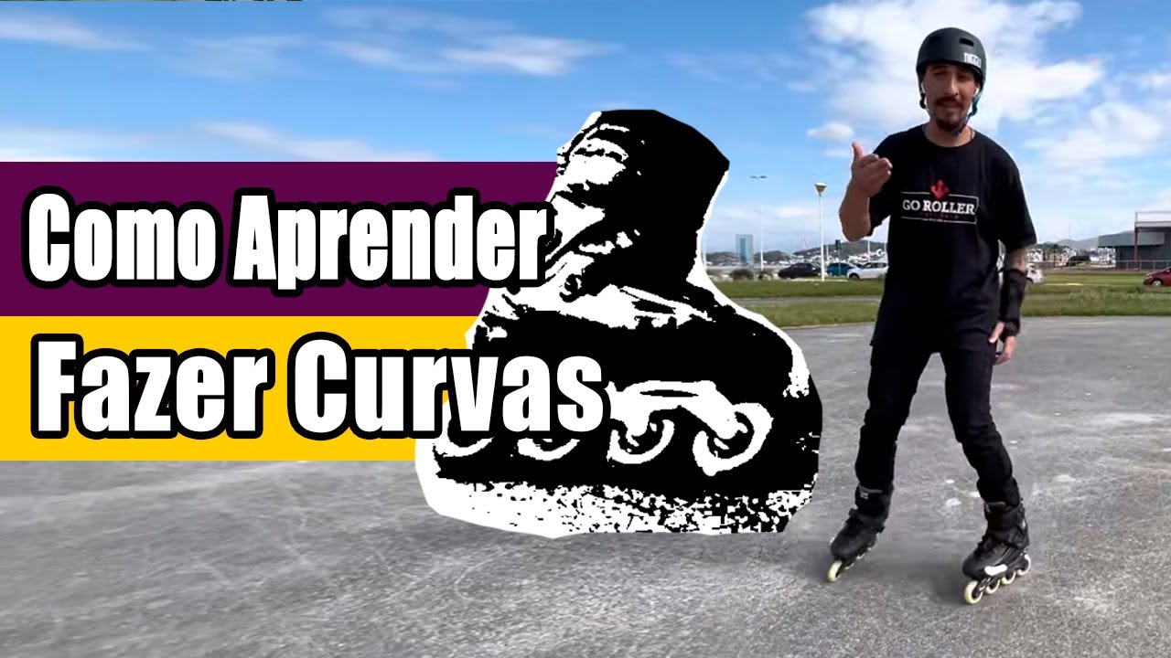 Como aprender fazer curvas de patins (iniciante)