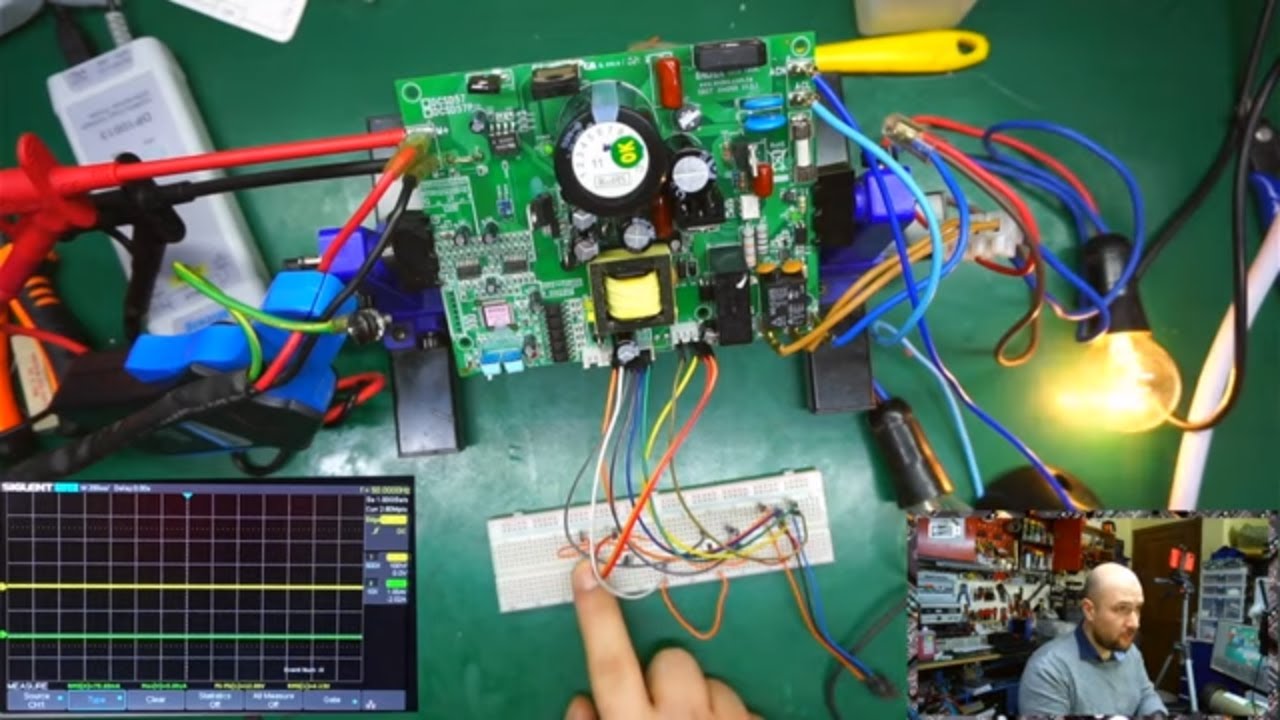 COME RIPARARE SCHEDA ELETTRONICA SENZA SCHEMA PARTE FINALE CON TEST