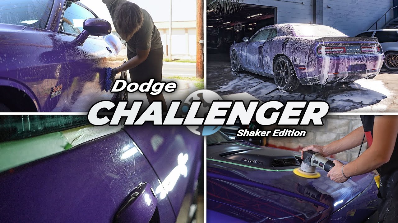 1 of 14 Plum Crazy Dodge Challenger, Shaker Edition | Correcting & Coating a WILD COLOR!