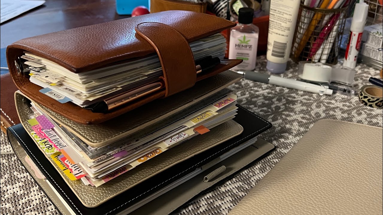 Personal/Wide/Franklin Covey Ring Planners & Chat - Gillio Amica