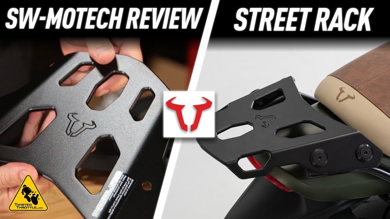 NEW SW-MOTECH Street Rack Luggage Rack Review | TwistedThrottle.com