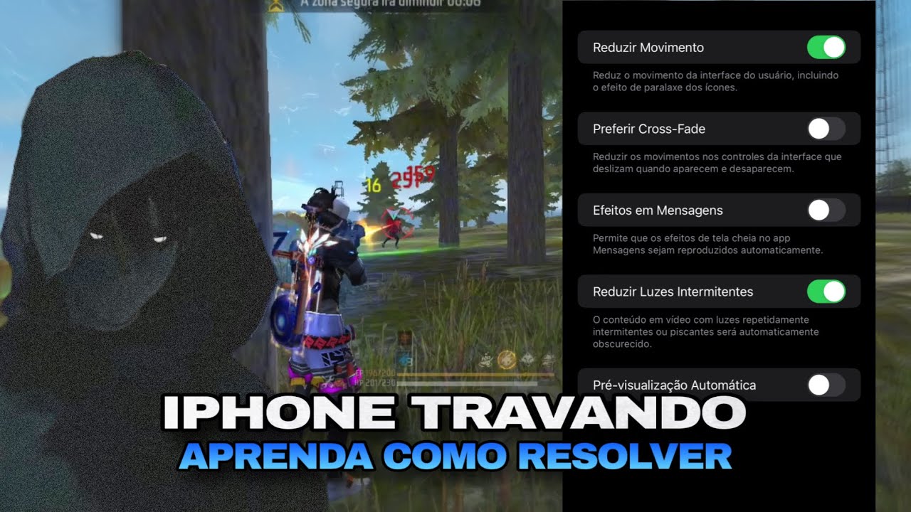 Aprenda a otimizar o seu iPhone em 2024 (Free Fire 60Fps cravado)