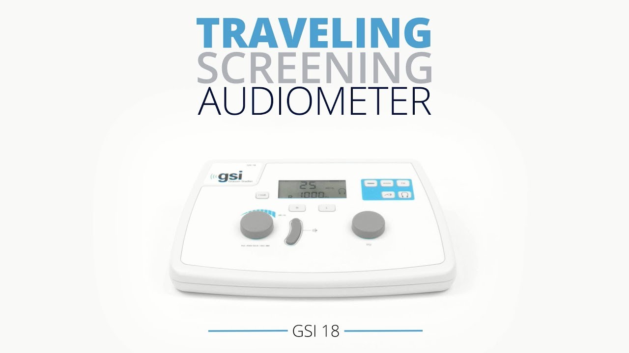 GSI 18 | Traveling Screening Audiometer